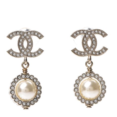 chanel earrings cheap uk|cost of Chanel cc earrings.